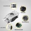 XDFMN1 Hot 2026 New For Benz 2PCS LED Car Door Welcome Lamps Logo Emblem Ghost Shadow Light Auto Accessories Mercedes Benz W203Clase SL