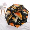 1pc Mushroom Pattern Automatic Umbrella - Automatic Opening And Closing, Sturdy Iron Frame, Formal Occasions Yy251018183