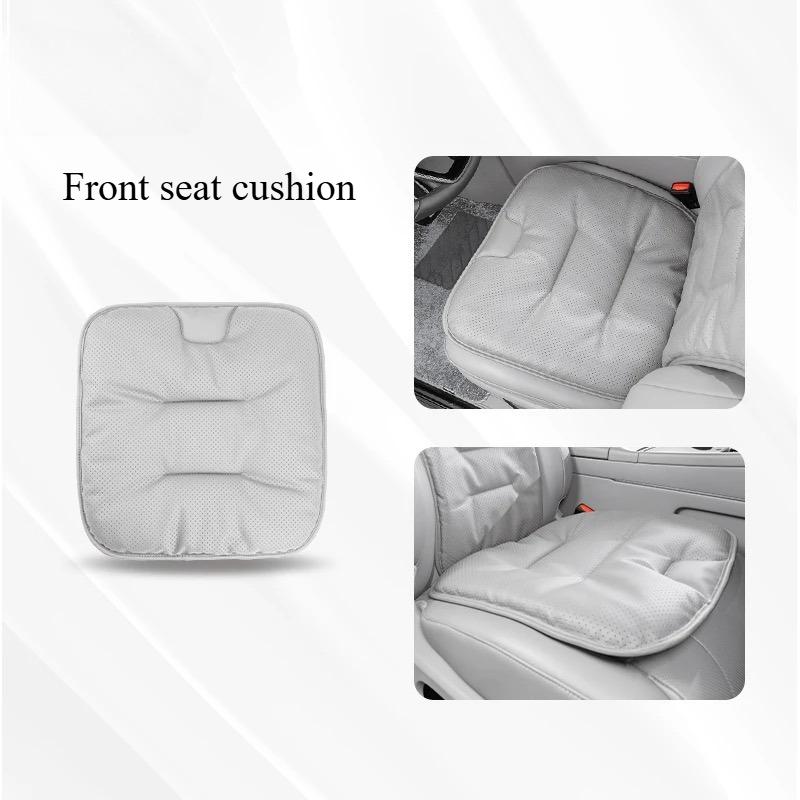 Nappi Leather Universal Premium Car Seat Cushion Breathable All-Season Comfort New Car Seat Covers Seat Accessories