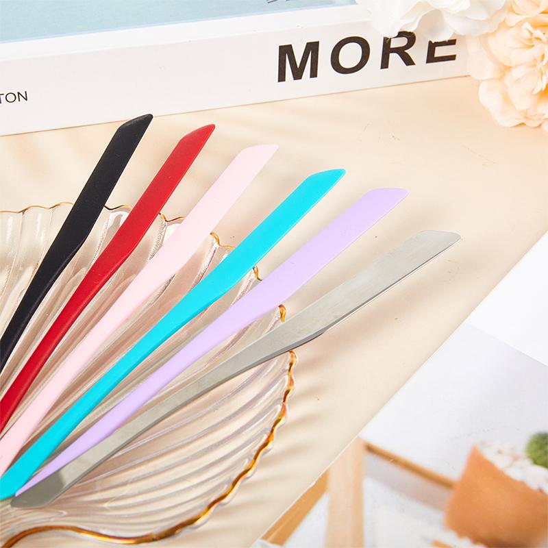 1/5Pcs Silicone Makeup Toner Spatula Mixing Stick Foundation Cream Mixing Tool Cosmetic Make Up Tool