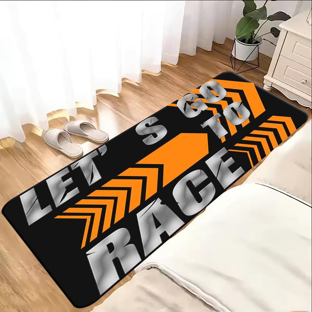 

Motorcycle Mat Garage Mat Racing Display Carpet Bedroom Corridor Decorative Mat Slip-resistant Dirt-Resistant And Washable 40cmx60cm