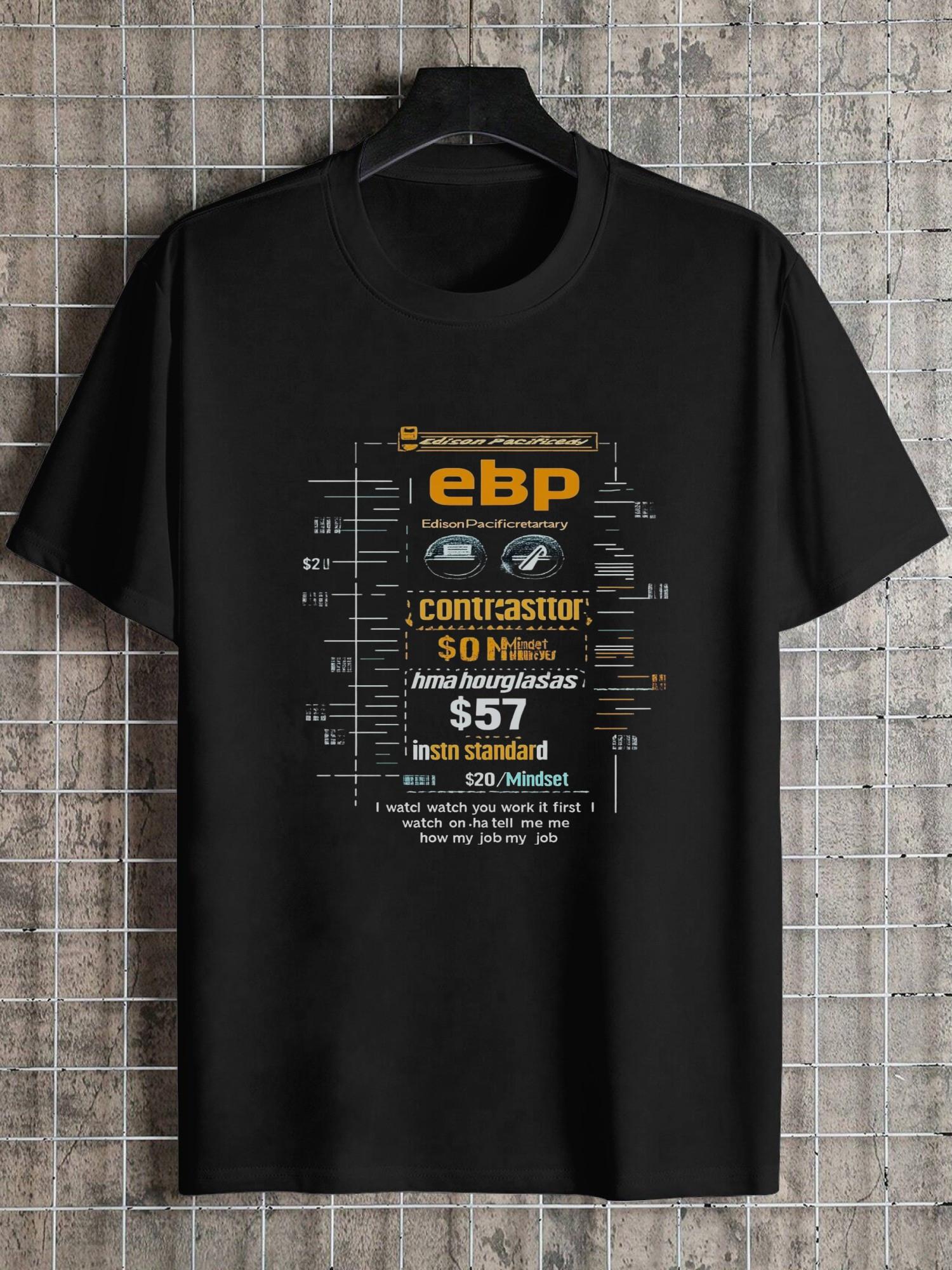 1pc construction worker bold graphic T-shirt S