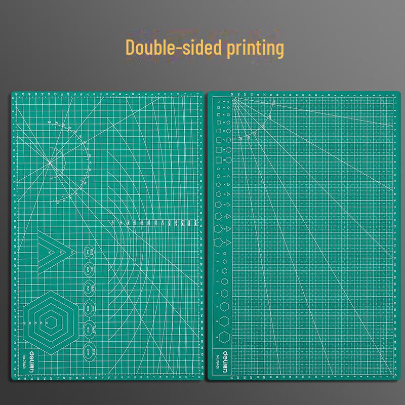 Deli 78400 Green PVC A4 High Strength Cutting Mouse Pad