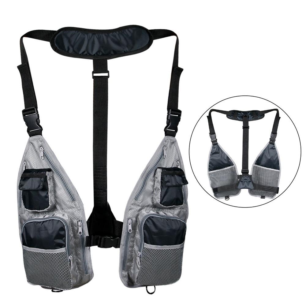 Quick Dry Fishing Waistcoat Multiple Pockets Fly Fishing Vest Fishing Vest  Outdoor Enthusiasts