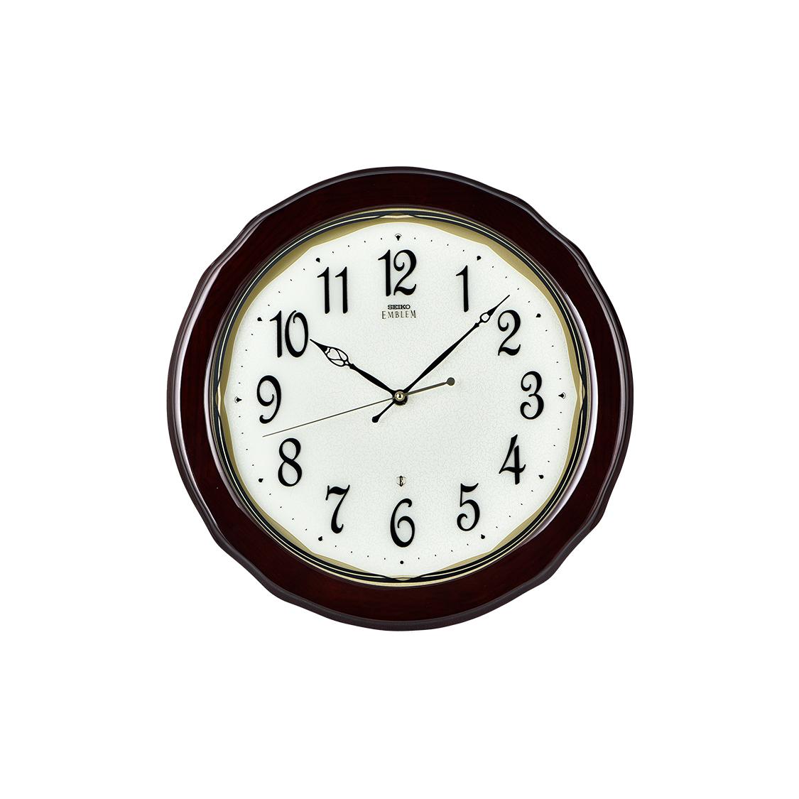 SEIKO Quartz Movement Wall Clock Unisex White AHS521B AHS521B