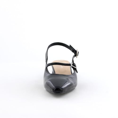 HIMIKO/Himiko/Back Strap Mary Jane Pumps/651513 Black 240