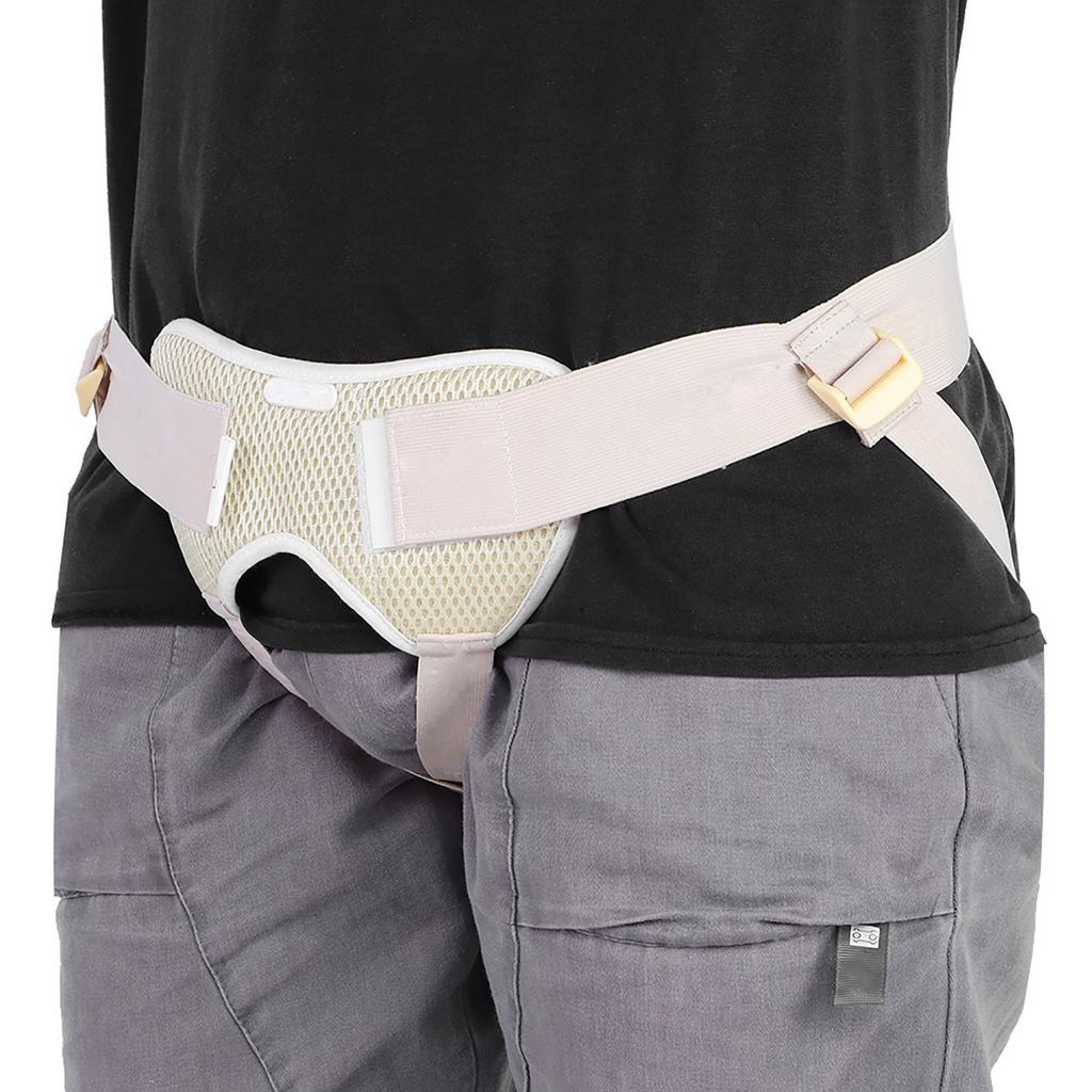 Inguinal Hernia Belt Groin Support Inflatable Hernia Bag for Adult Elderly Large
