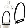 Water Bottle Handle & Sling Strap: Soft Silicone Carrier for Most 8-40oz Bottles