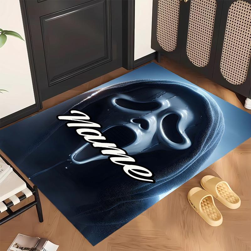 Horror Scream (1) Personalized name Office Carpet Stylish Decor for Living Room Bedroom Kitchen