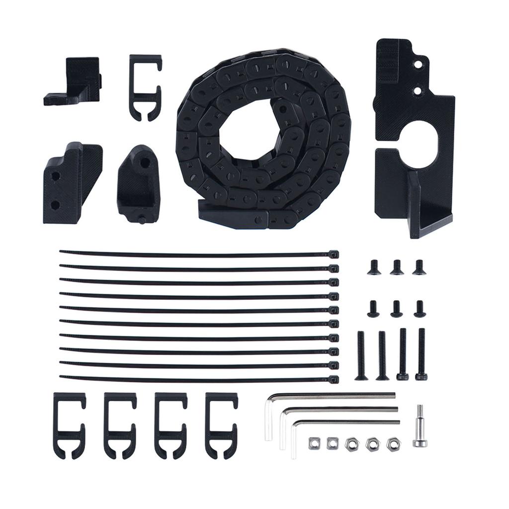 3D-Drucker Schleppkette Ersatz für   AD 5M 5M Pro 3D-Drucker Geräuscharm Hochtemperaturbeständig Kabelträger-Kit