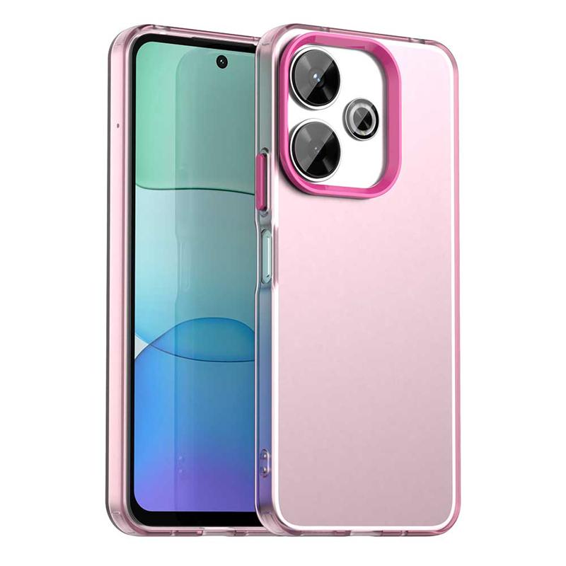Anti-Drop Candy Color Phone Case For Xiaomi Redmi 13x Matte PC Transparent Ful Back Case For Redmi 13x Cover For Redmi 13x Case