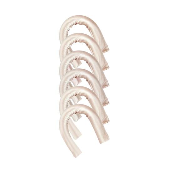 6 stk No Heat Hårkrøller Kvinner Jenter Sovende Hår Krøllestang Lazy Stort Bølget Hår Pannebånd Frisørverktøy