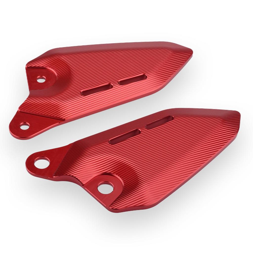 LEDISHUN Teile Aluminium Fersenschutz 1 Paar Kompatibel mit