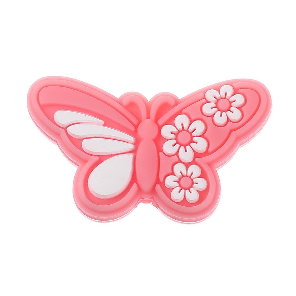 10Pcs 19x32mm Cartoon Butterfly Silicone Beads Food Grade Teether Bead For Jewelry Making DIY Pacifier Chain Necklace Bracelet