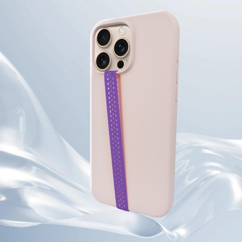 Adjustable Universal Secure Silicone Phone Lanyard Wristband Nonslip Holder for Wrist Comfort Commuting And Travel Use