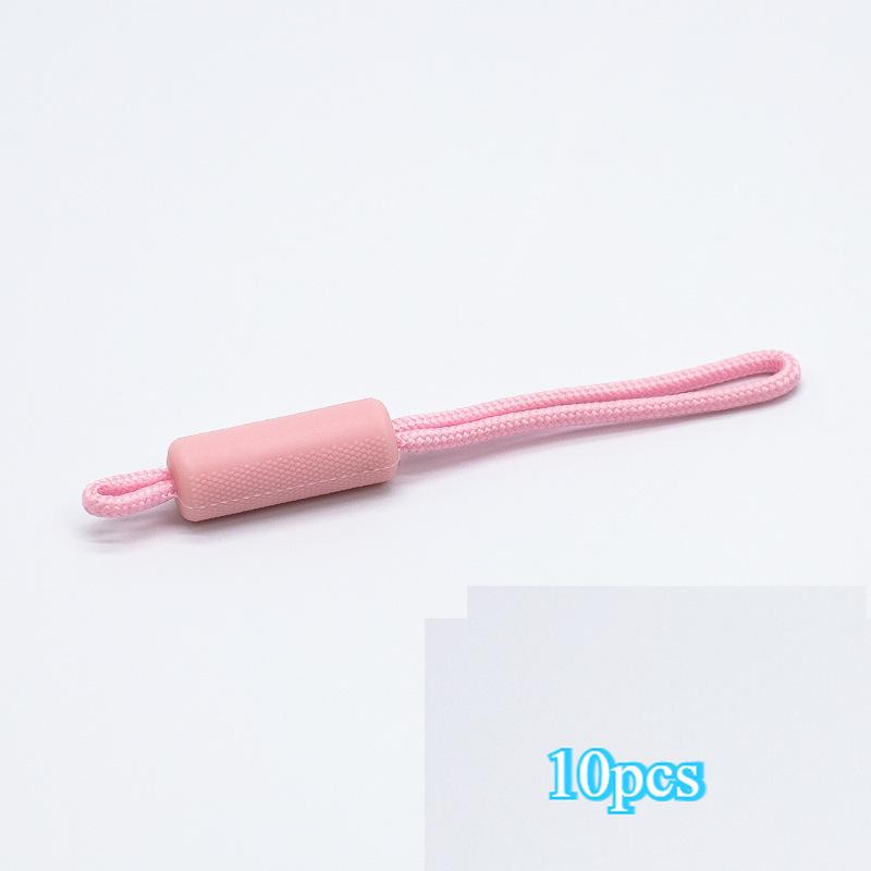 10PCS Long Handle Zipper Pullers Zipper Slider Extension Rope Garment Bag Zipper Repair Tools DIY Sewing Supplies