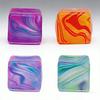 Shiny Ice Skin Maltose Squishy Cube Soft Slow Rebound Fidget Toy Stress Relief Squeeze Sensory Toy Festival Party Gift