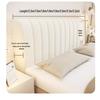 Plush Upholstered Bed Headboard Cover - Thick, Soft, Universal Anti-Collision & Dustproof Full Coverage Backrest Cover