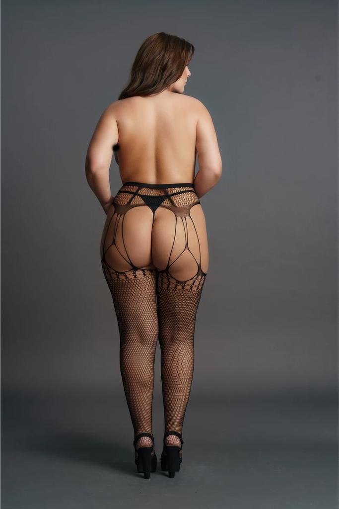 Le desir - Plus Size Fishnet Stockings