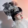 Lolita Fairy Butterfly Halo Crown Headpiece Bridal Wreaths Flowers Headband Women Girl Mermaid Princess Elf Cosplay Headdress