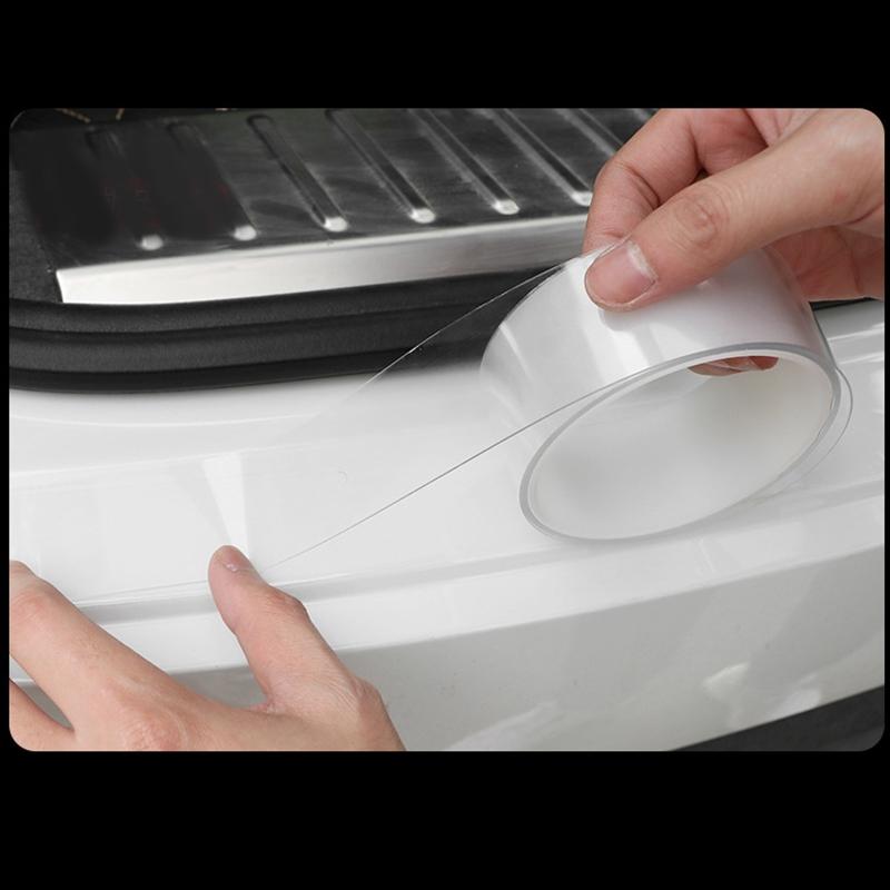 Transparenter Auto Tür Einstiegskantenschutz Türschweller Kratzschutz für Schutz Wasserdichtes Klebeband für Autos Antikollisionsstreifen