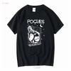 I MET MY LOVE The Pogues Band Shane MacGowan T Shirt Black S 5XL CC4493 Long or Short Sleeves Vintage Washed Casual Stylish
