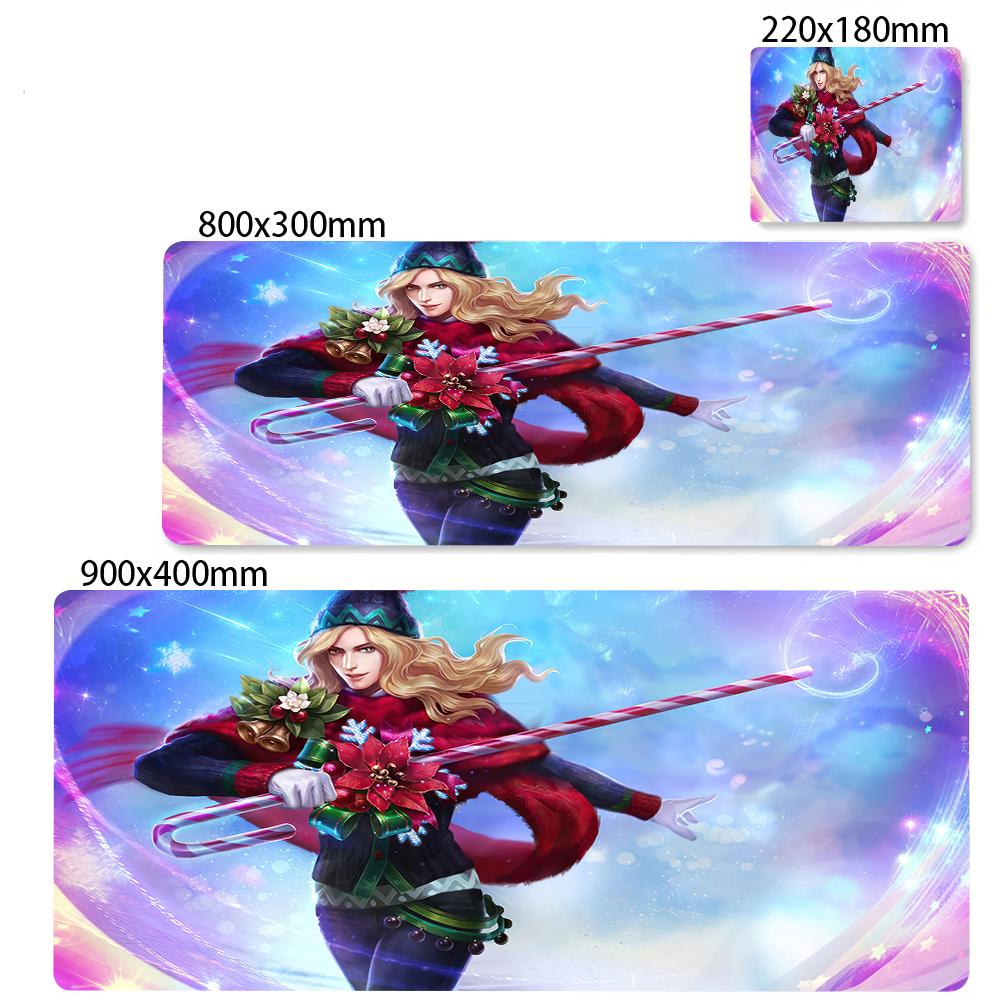 Gaming Mousepad Mobile Legends Bang Bang Mouse Pads Office Accessories Nonslip Desk Mat Large Mouspad Waterproof Pad Mausepad