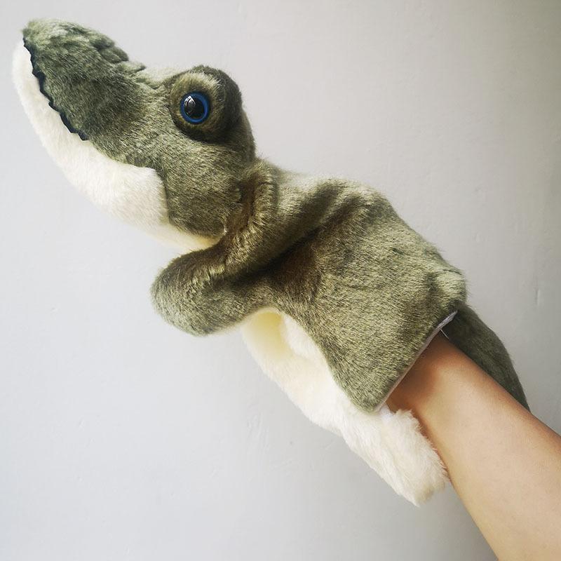 Animal Hand Plush Puppet Toy Cartoon Glove Role Play Educational Interactive
