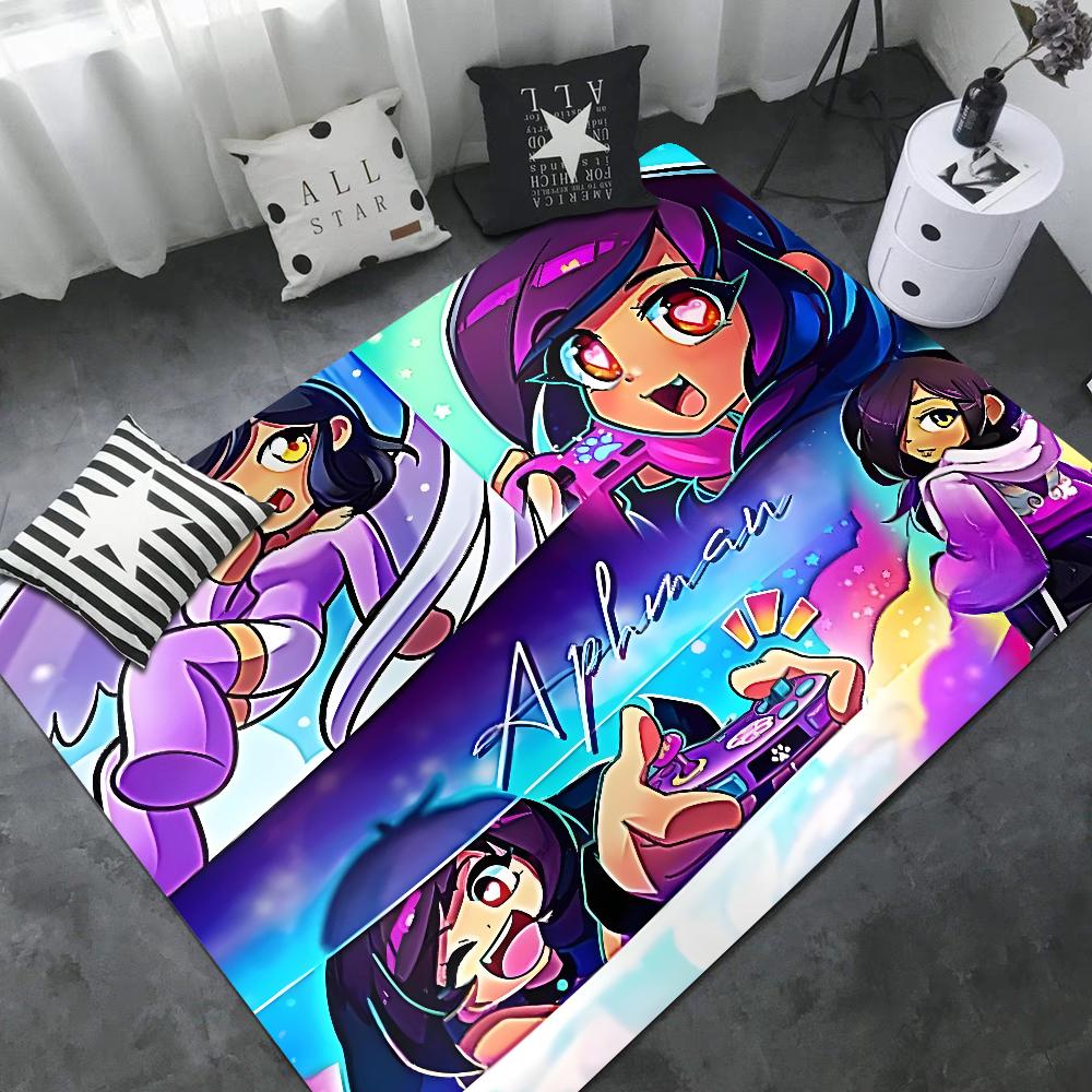 

Милий килимок для дверей Aphmau з крилами, килимок для дверей у скандинавському стилі, килимки для ванної кімнати-туалету, килимки для спальні біля ліжка 40x60cm