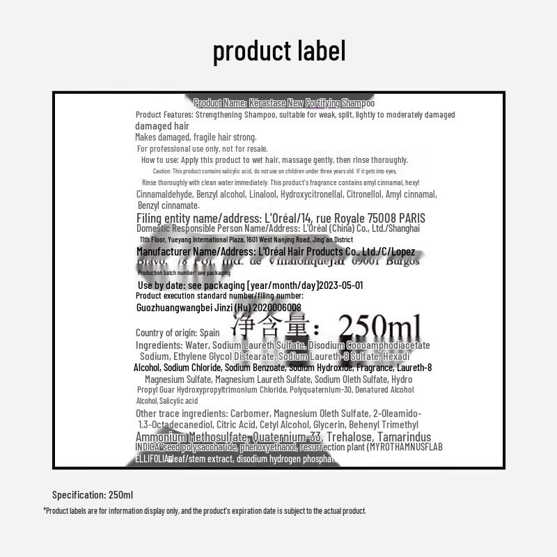 Kérastase Strengthening & Repairing Shampoo