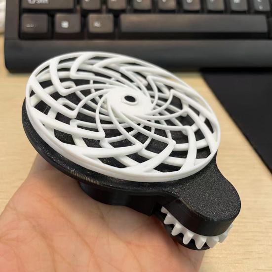 Stress Relief Spiral Toy 3D Printed Toy Pocket Size Fidget Toy Relaxation