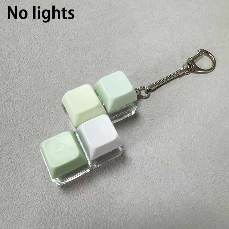 4/5/9 Keys Mechanical Keyboard Axis Tester Button Keycap Keychain Keyboard Keychain Toy Finger Keyboard Caps Toy