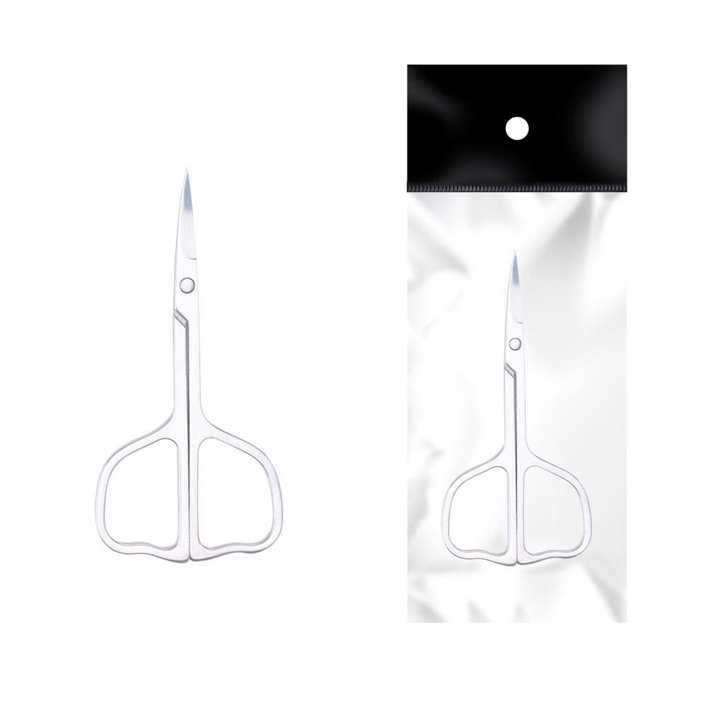 Stainless Steel Eyebrow & Eyelash Trimmer Scissors