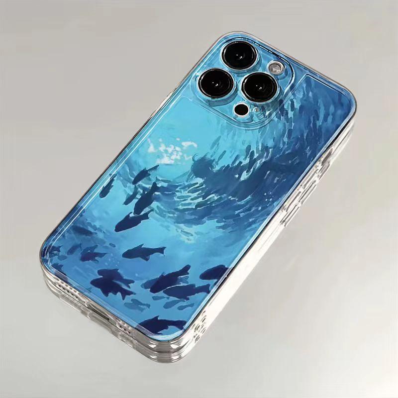 Phone Case For Xiaomi Redmi Note 13 12 14 Pro Plus 5G 4G 12S 14C 13C 12C 10C 11 10 10S 11S A2 A1 A3 Seaside Scenery Beach Cases