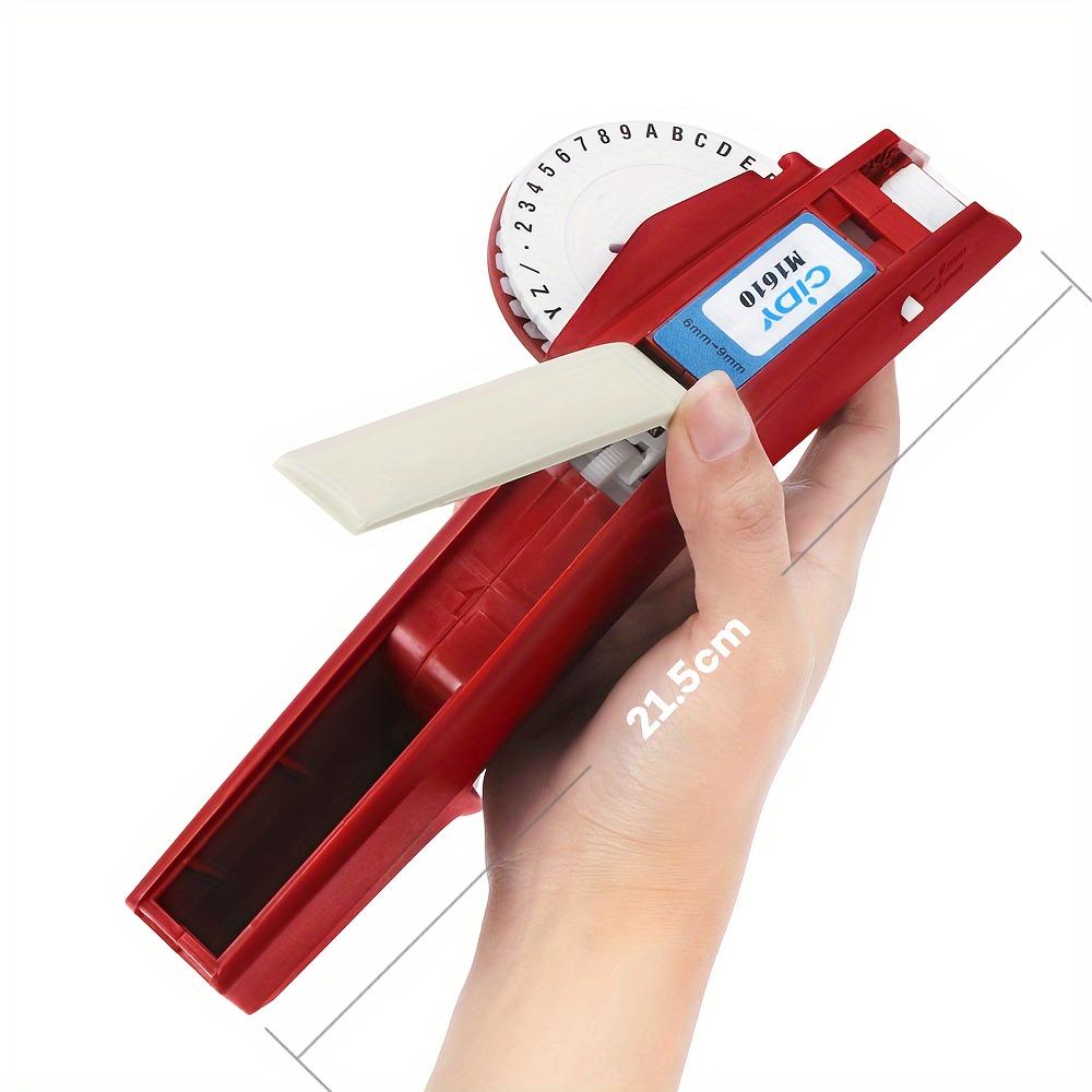 

Cidy M1610 ручной производитель этикеток для 3D тиснения пластика 1610 ручной принтер этикеток 1610 органайзер для костюмов ручная машина Xpress