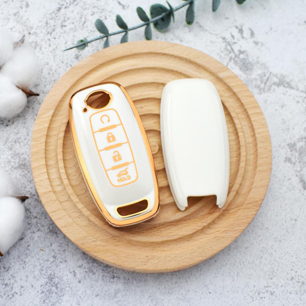 For Nissan X-trail T33 Qashqai 2022 J12 Ariya Altima Teana 2022 2023 2023 Juke Tpu Remote Car Key Case Cover Car Accessories