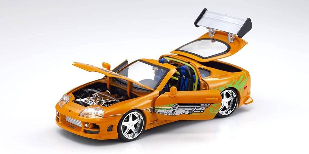 Jada Toyota Supra Orange Brian Finished Product JADA30738 1/24 F&F O'Connor
