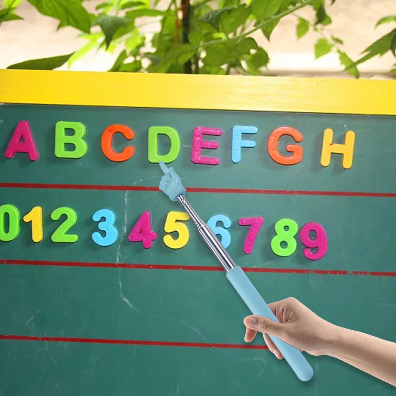 Children s Finger Reading Sticks Telescopic Teachers Pointer Extendable Pointing