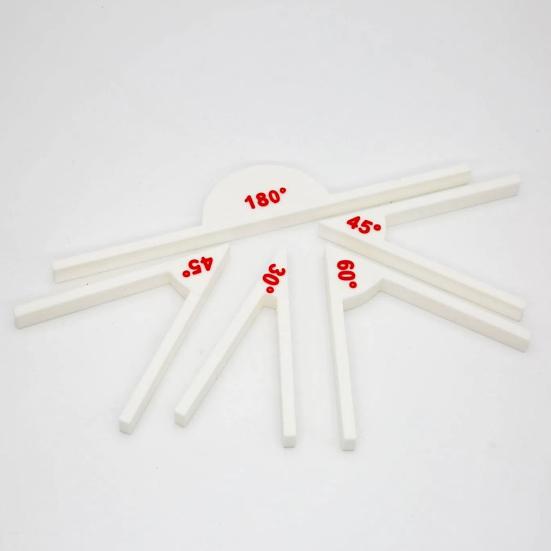 2/5Pcs Geometric Ornaments Teaching Auxiliary Props 30-45-60-180 Degrees Improve Skills Science Education Cognition Teaching Model