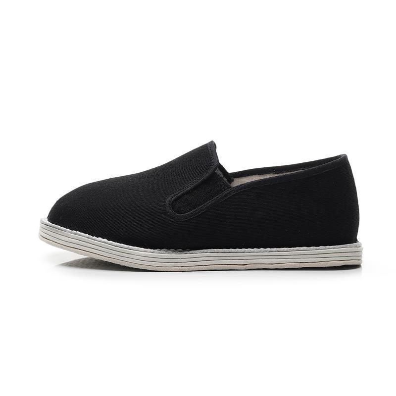 Men's Old Beijing Cloth Shoes – Spring/Autumn Casual Shoes for Middle-Aged and Elderly with Thousand-Layer Sole
