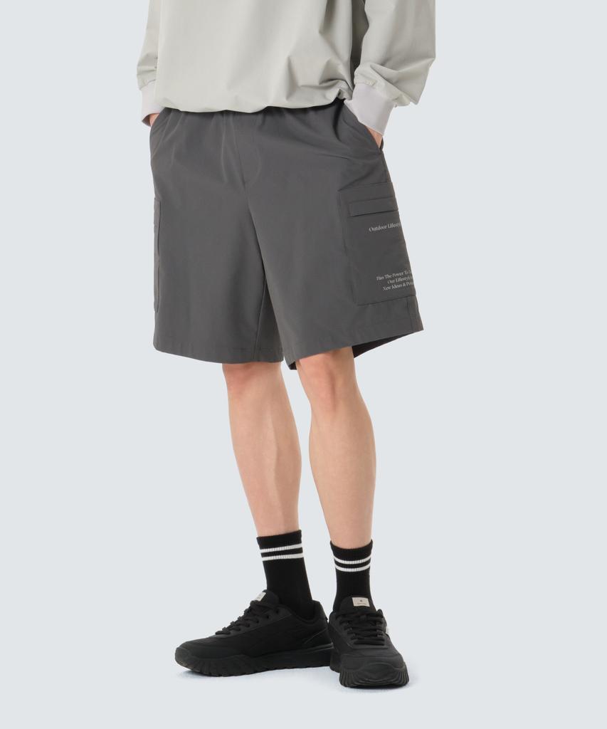 SNOWPEAK APPAREL Lago Cargo Shorts (S26Mmthp26) Rustic Khaki
