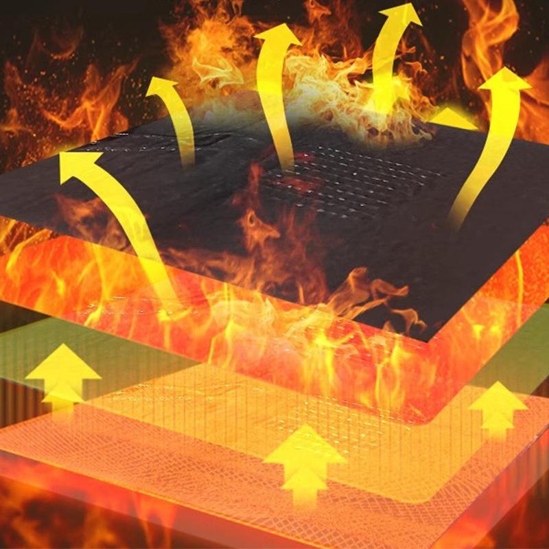 

1 Pcs 8 Sheet Set 3 Levels Electric Cloth Heater Usb Heating Pads Outdoor Thermal Winter Heating Vest Pads For Diy Heated Clothing onesize