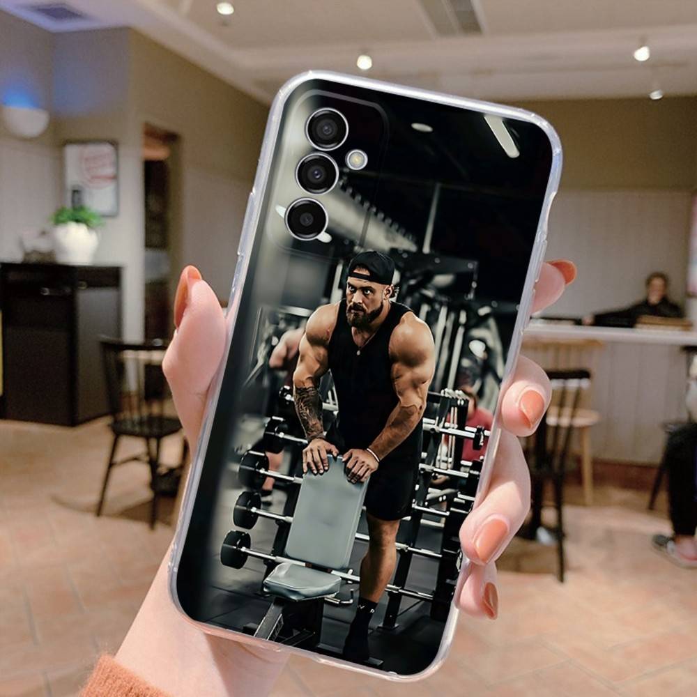 Chris Bumstead Bodybuilding Phone Case Silicone For Samsung S30,S23,21,20 Ultra,S20 FE lite,S10,9,PIus Note20ultra Cover Clear