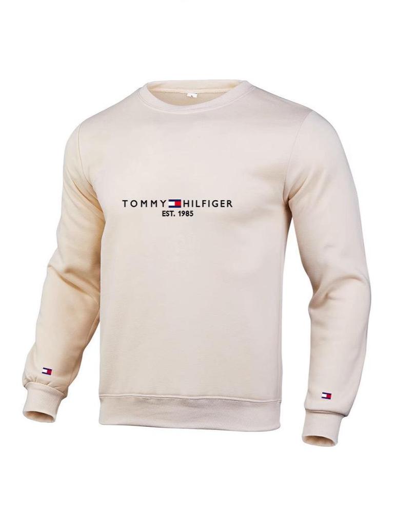 Neuer Unisex Sport Fleece Pullover Hoodie - Lässiger lockerer Schnitt, Langarm, Rundhalsausschnitt