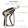 Ultra-High Pressure Foam Spray Gun for Car Wash with Stainless Steel Water Gun