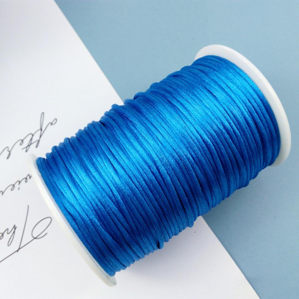 Satin Finish Macrame Thread Cord Flexible DIY Bracelet Cord Beading String  Handicraft Supplies