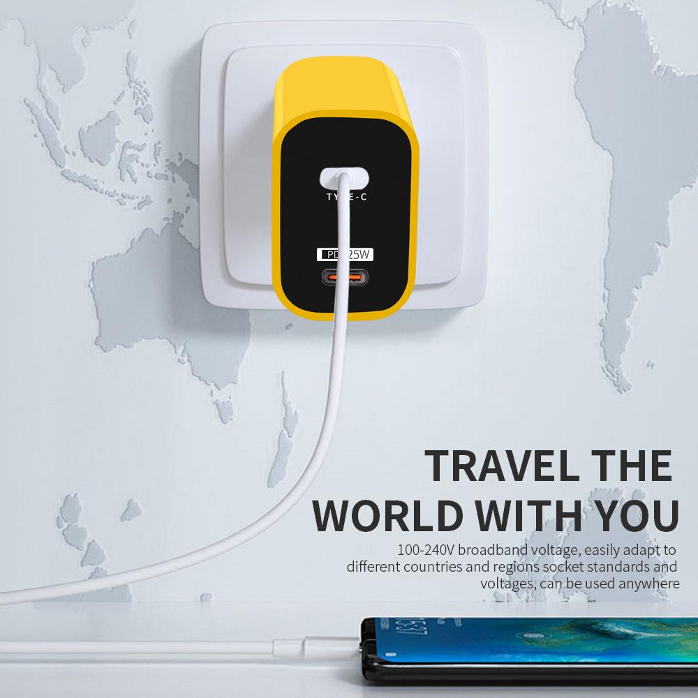 Încărcător GaN 45W Tip C Încărcător Încărcare Rapidă PD QC3.0 de Perete Adaptor pentru Telefon pentru IPhone Xiaomi Samsung Încărcător Telefon Mobil