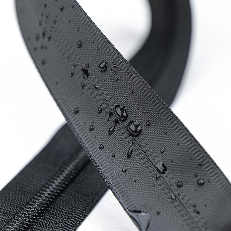 #5 Nylon TPU Vanntett Usynlig Glidelås for Utendørsbekledning: Ideell for vindjakker, regnjakker og skidresser