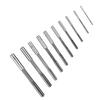 10 stk HSS H8 Rett skaft Maskinbrotsj 3456789101112mm
