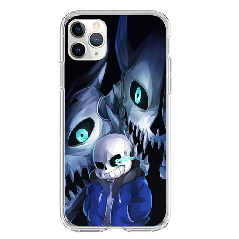 

Чехол для телефона Cool Game Undertale Sans для Iphone 7 8 Plus X Xs Max Xr 11 12 13 Mini Pro Max SE2, прозрачный мягкий чехол for6 plus or 6sPlus